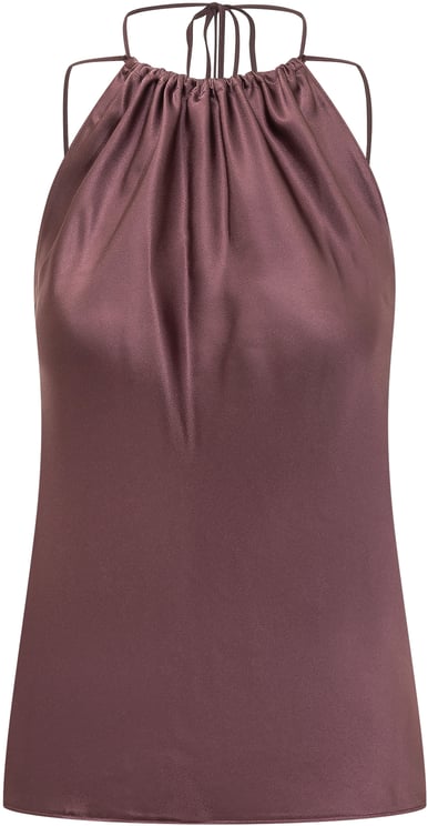 Pinko Top Carota Satin