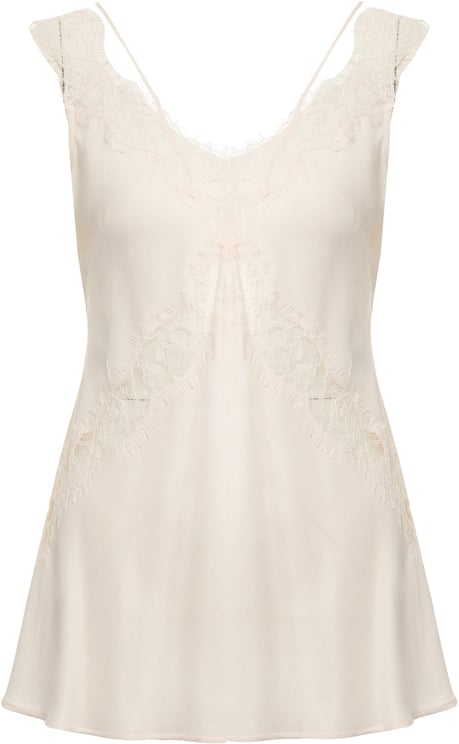 Pinko Twill top with embroidery