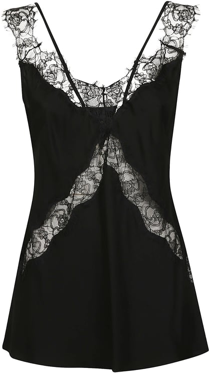 Pinko Lydia V Neck Top Black