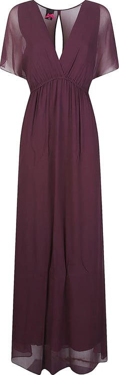 Pinko Garcina Long Dress Red