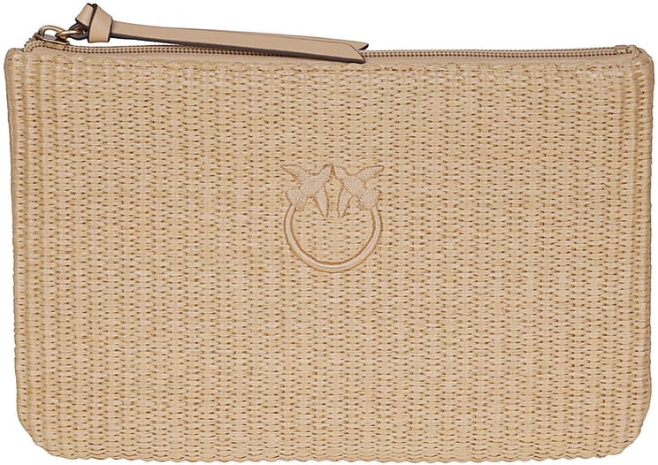 Pinko Pochette Bag Nude