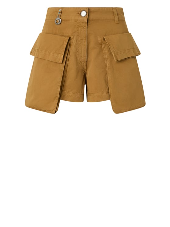 Pinko Campobasso Cotton Shorts