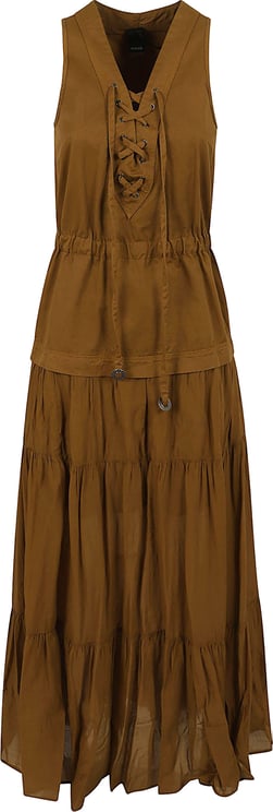 Pinko PINKO CASARSA ABITO VOILE E GABARDIN