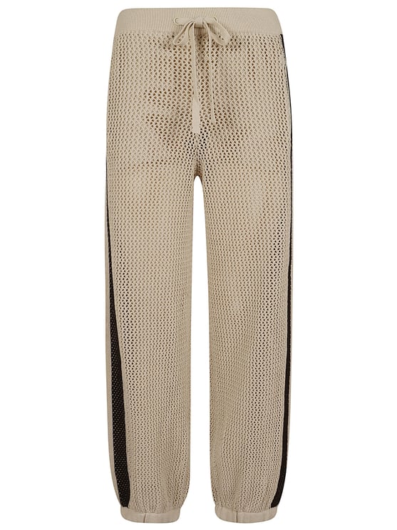 Pinko Sporty Track Pants with Removable Culottes and Side Stripes
