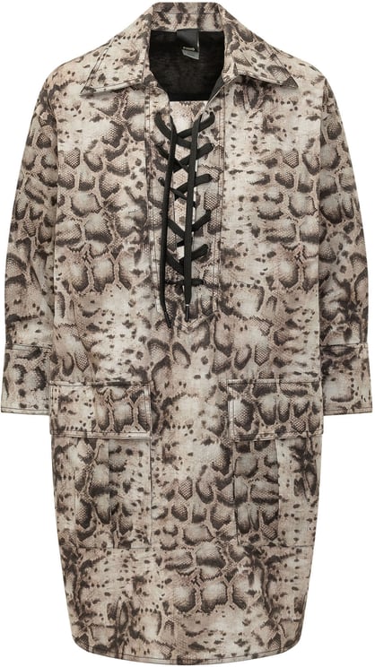 Pinko Abito Agra con Spalline e Linea Ampia