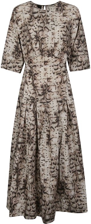 Pinko Alserio Long Dress Black