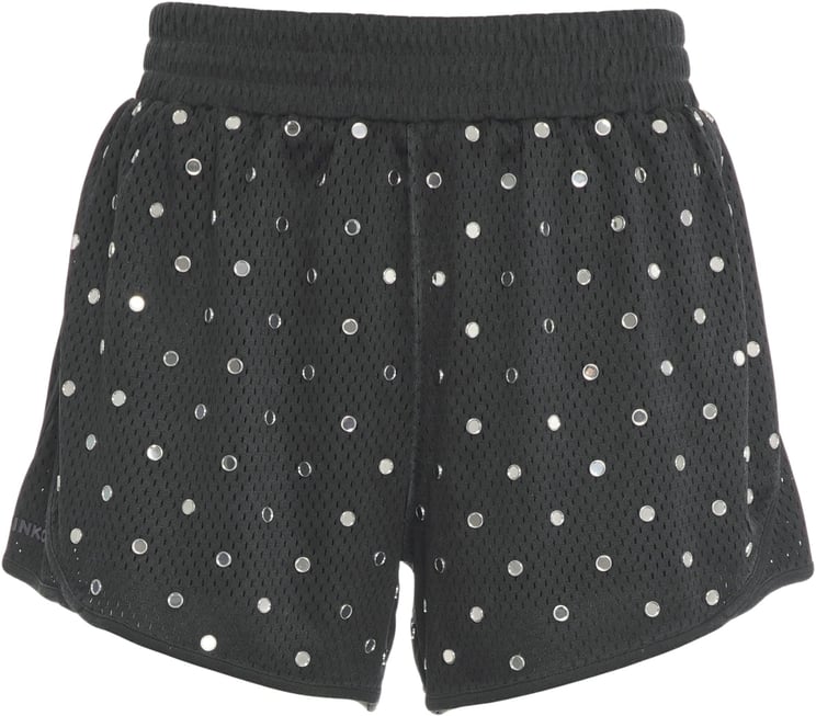 Pinko Mesh shorts with appliqués 'Esperia'