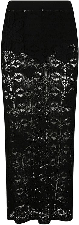 Pinko Anthemis Midi Skirt Black