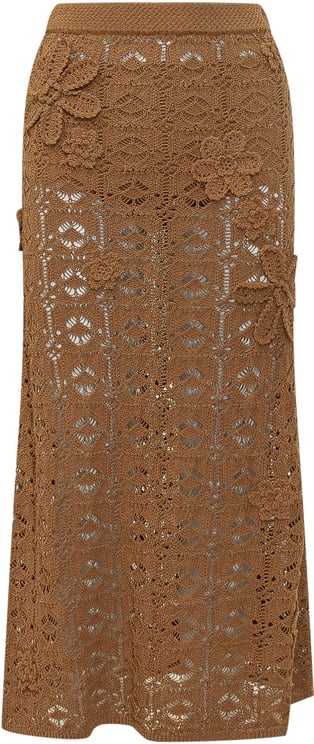 Pinko Gonna in Maglia Traforata