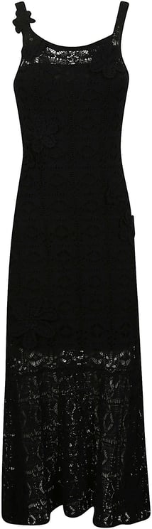 Pinko Juncus Midi Dress Black