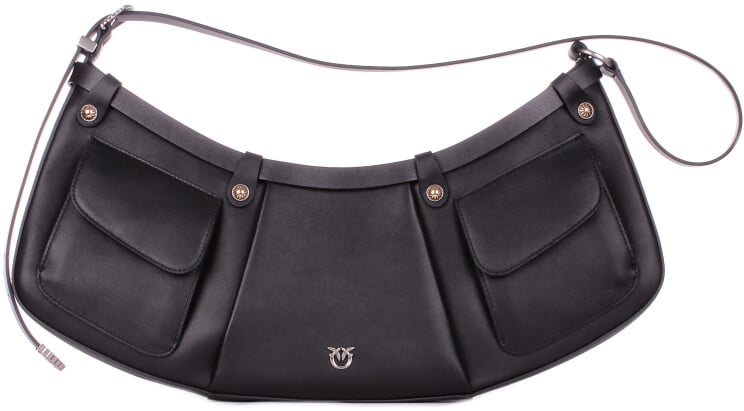 Pinko Bags Nero Silver