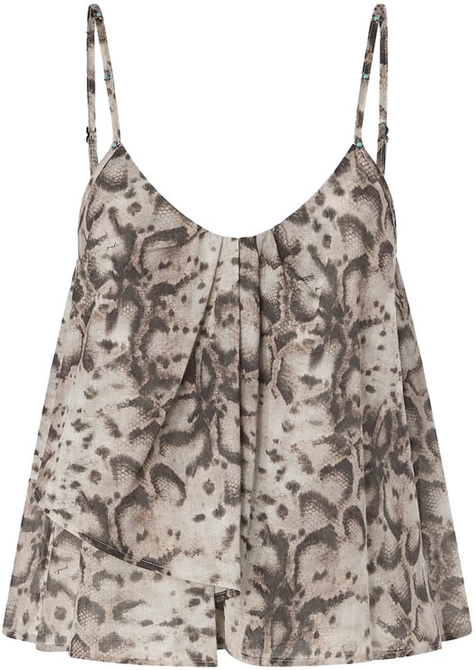 Pinko Top with phyton print 'Udine'