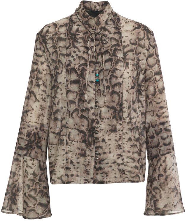 Pinko Blouse with phyton print 'Carcalla'