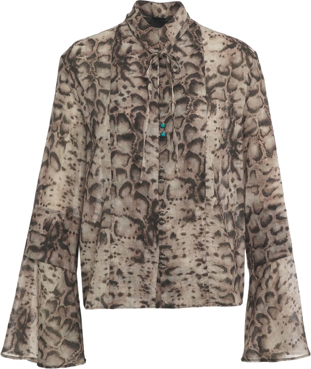 Pinko Blouse with phyton print 'Carcalla'