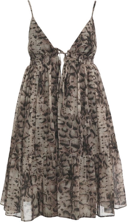Pinko Mini dress wiht phyton print 'Adrano'