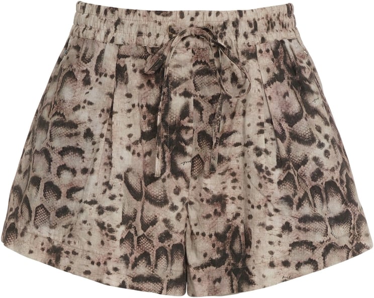 Pinko Shorts with phyton print 'Bema'