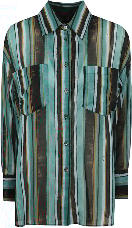 Pinko PINKO RIETI CAMICIA MUSSOLA STAMPA R