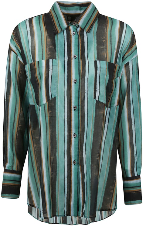 Pinko Rieti Long Sleeve Shirt Green