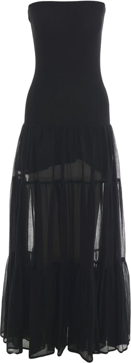 Pinko Off-shoulder maxi dress