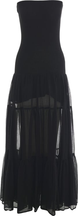 Pinko Off-shoulder maxi dress
