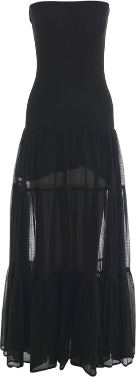 Pinko Off-shoulder maxi dress