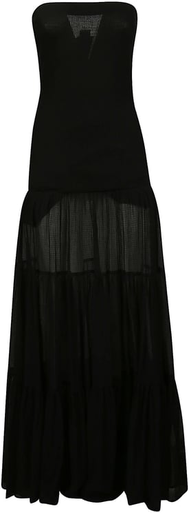 Pinko Baveno Long Dress Black