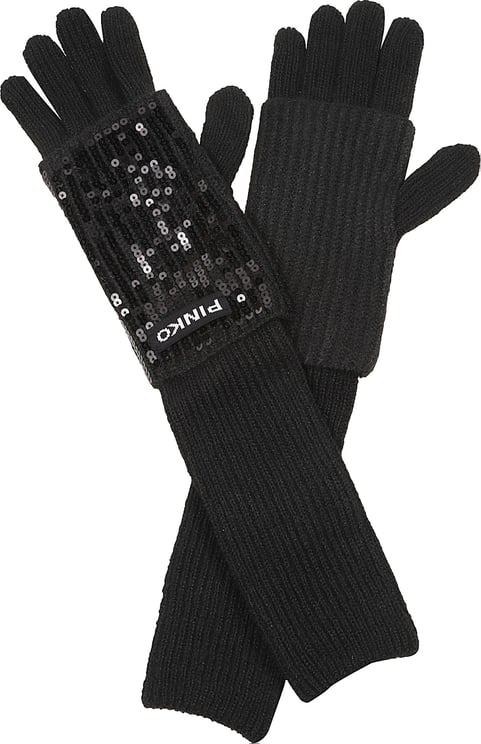 Pinko Gardenia Gloves Black