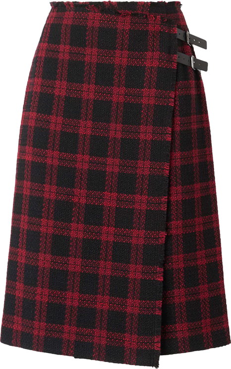 Pinko Skirts Nero/Rosso