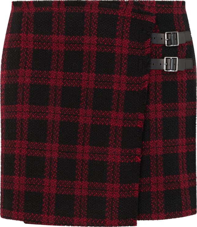 Pinko Short tartan skirt