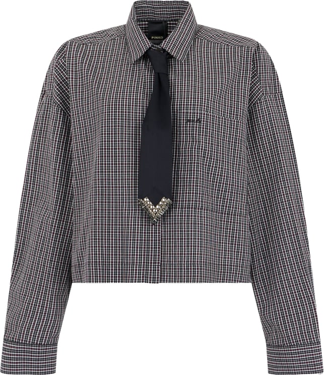 Pinko Shirts Nero/Bianco/Rosso