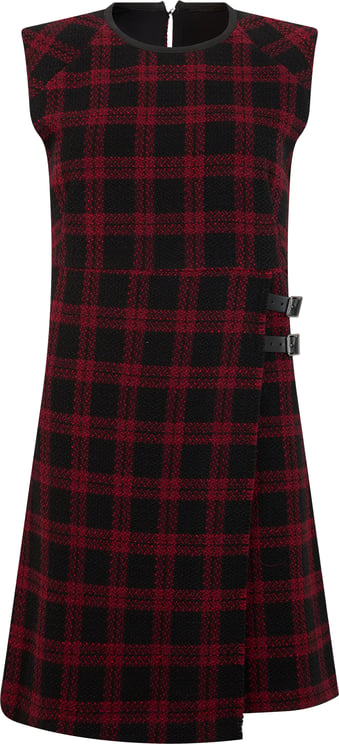 Pinko Check Dress Sleeveless