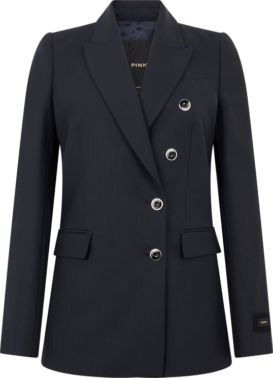 Pinko New Amalfi Blazer con Revers