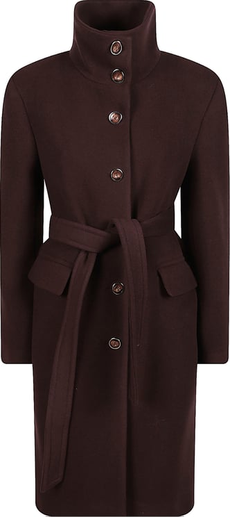 Pinko Citiso Coat Red