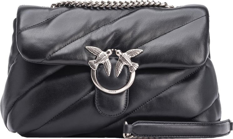Pinko Bags Nero-Old Silver