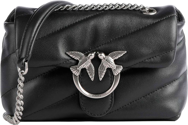 Pinko Bags Nero-Old Silver