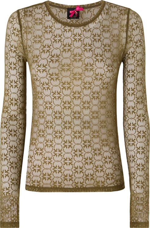 Pinko Top Verde Oliva Scuro