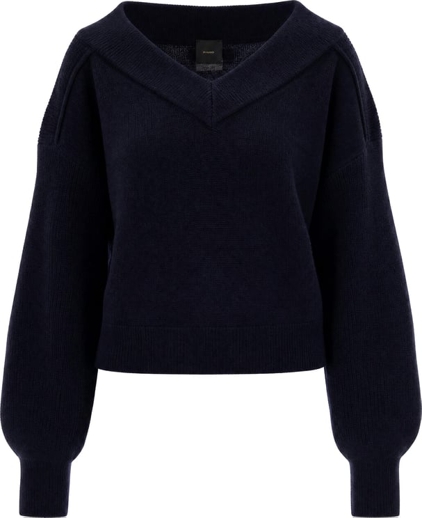 Pinko Sweaters Blu Marino Cupo