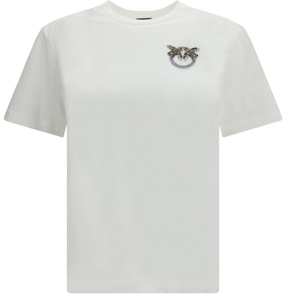 Pinko PINKO White Cotton T-Shirt