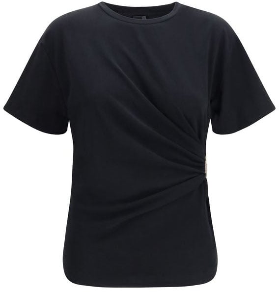 Pinko PINKO Black Cotton T-Shirt