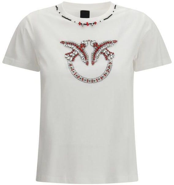 Pinko PINKO White Cotton T-Shirt