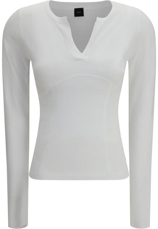 Pinko PINKO White Viscose Sweatshirt