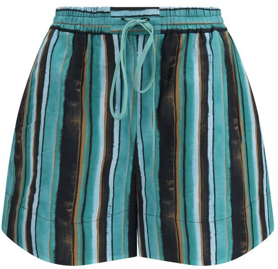 Pinko PINKO Bicolor Cotton Bermuda Shorts