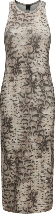 Pinko PINKO Beige Cotton Casual Dress