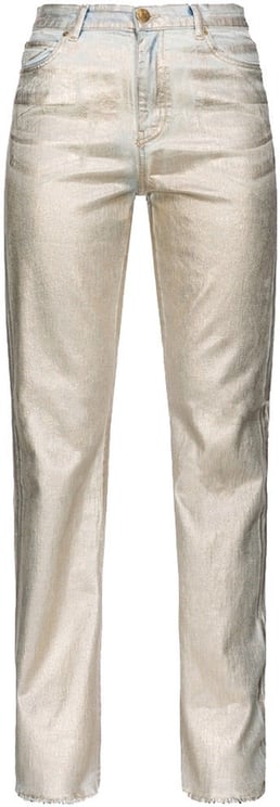 Pinko Jeans Roxanne Straight Silver