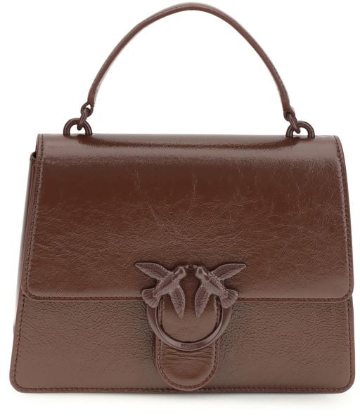 Pinko PINKO Brown Lamb Ovis Aries Aries Handbag