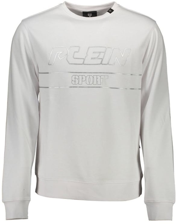 Plein Sport Plein Sport Bianco Cotton Men Sweatshirt