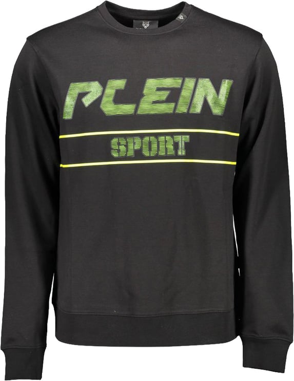 Plein Sport Plein Sport Black Cotton Men Sweater