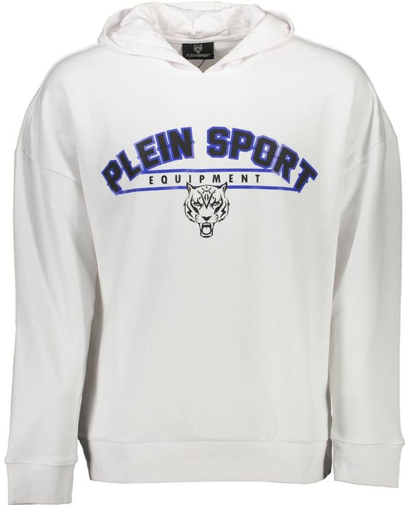 Plein Sport Plein Sport White Cotton Men's Sweatshirt