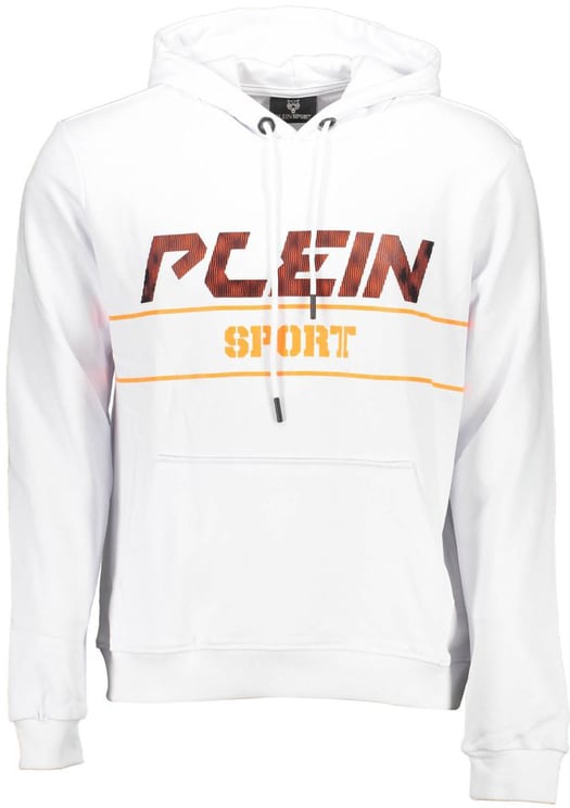Plein Sport Plein Sport "Bianco Cotton Men Sweatshirt"