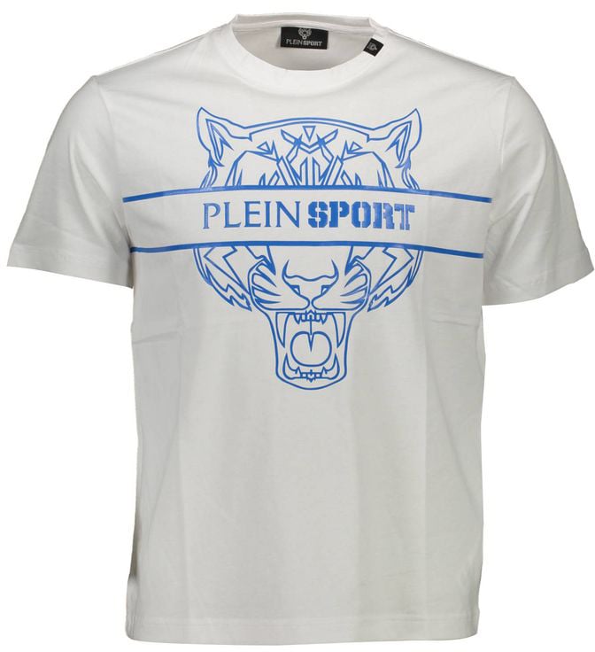Plein Sport Plein Sport White Cotton Men's T-Shirt